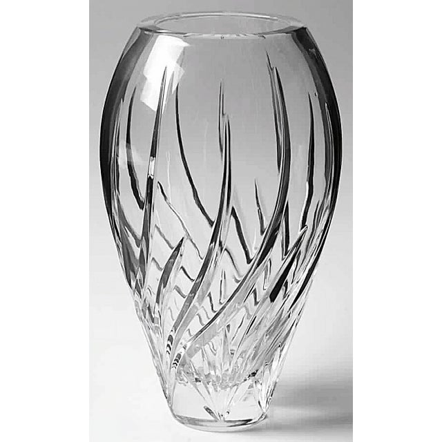 Waterford Waterford Crystal Vase - Wyndmere Collection For Sale - Image 4 of 6
