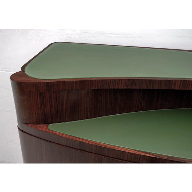 Walnut Sideboard by Vittorio Dassi for Dassi Mobili Moderni Lissone, 1950s For Sale - Image 4 of 18