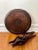 Sculptural Carved Hardwood Round African Side Table, 1960s For Sale - Image 10 of 11