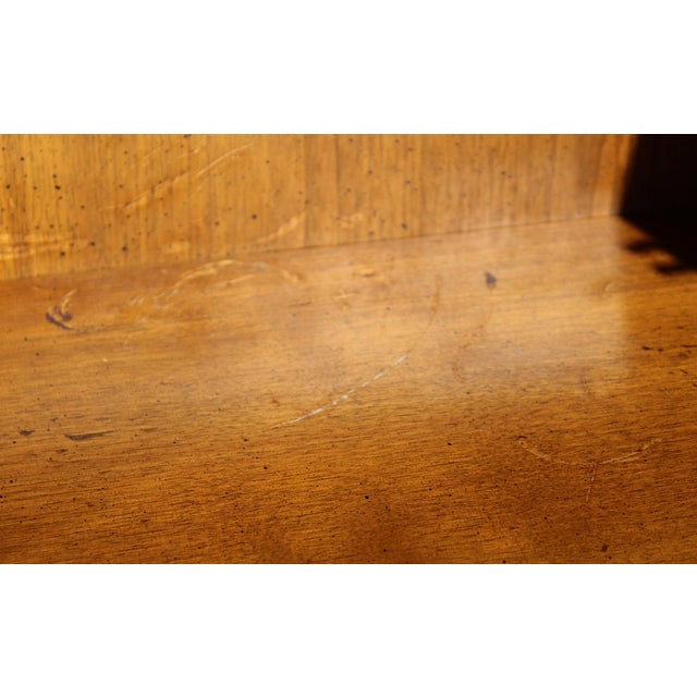 1970s White Fine Furniture Solid Wood Dresser With Two Mirrors & Matching Nightstands - Mid-Century Carved Walnut Bedroom Set For Sale - Image 18 of 18