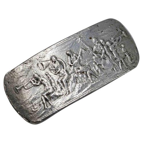 1950s Silver Concert Brooch by Mirko Basaldella, 1950s For Sale - Image 5 of 5