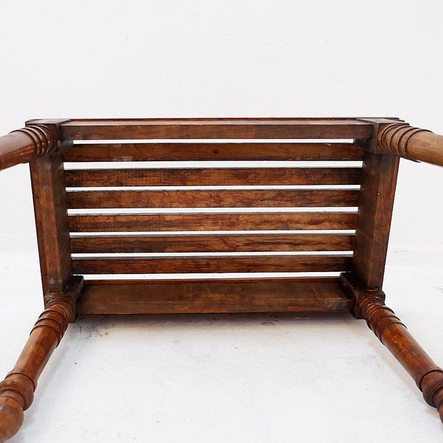 19th Century Antique Slatted Luggage Rack For Sale - Image 11 of 12