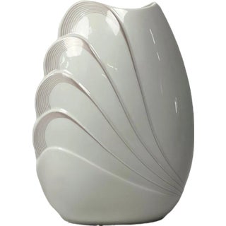 Mid-Century Porcelain Vase by Helena Fish Vase for Seltmann Weiden, 1950s For Sale
