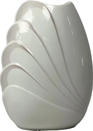 Mid-Century Porcelain Vase by Helena Fish Vase for Seltmann Weiden, 1950s