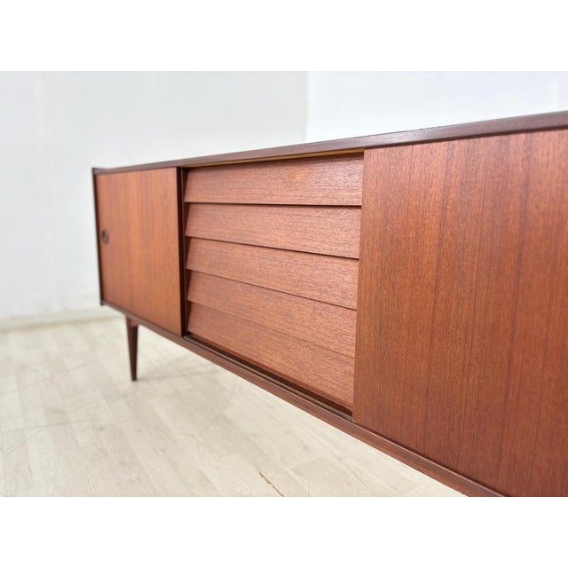 Vintage Scandinavian Teak Sideboard, 1960s For Sale - Image 10 of 17