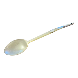 Late 19th Century Sterling Silver Mounted Whistle Spoon