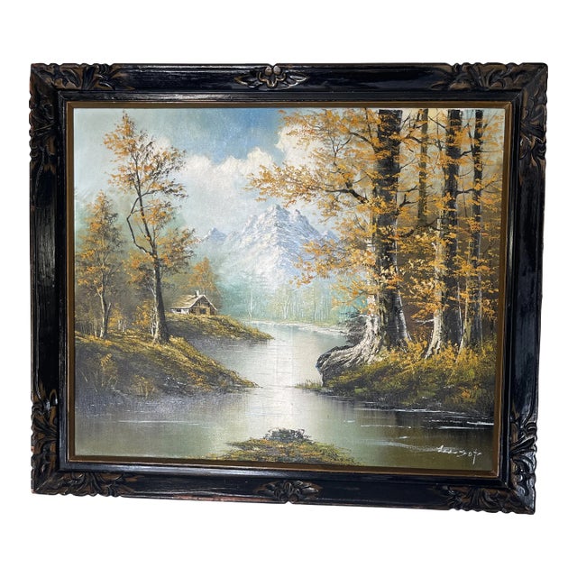 French Alps Signed , 1917 Written on the Backantique36 For Sale