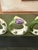 Sheffield 1970s Sheffield Majolica Asparagus Napkin Rings - Set of Five For Sale - Image 4 of 8