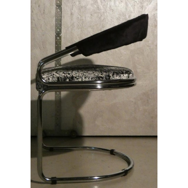 Metal Steel Chairs by Giotto Stoppino for Kartell, Italy, 1970s, Set of 4 For Sale - Image 7 of 18