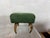 This is a highly unusual footstool crafted from natural animal horn. The piece features four curved horn supports joined...