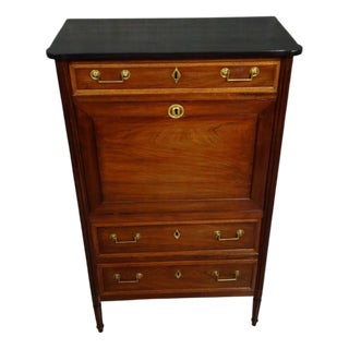 Louis XVI Secretaire in Mahogany For Sale