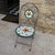 Vintage French Folding Garden Chair in Wrought Iron, 1970s For Sale - Image 4 of 9