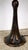 1920s Antique Bronze Beaded Fabric Shade Table Lamp, 1920s For Sale - Image 5 of 10