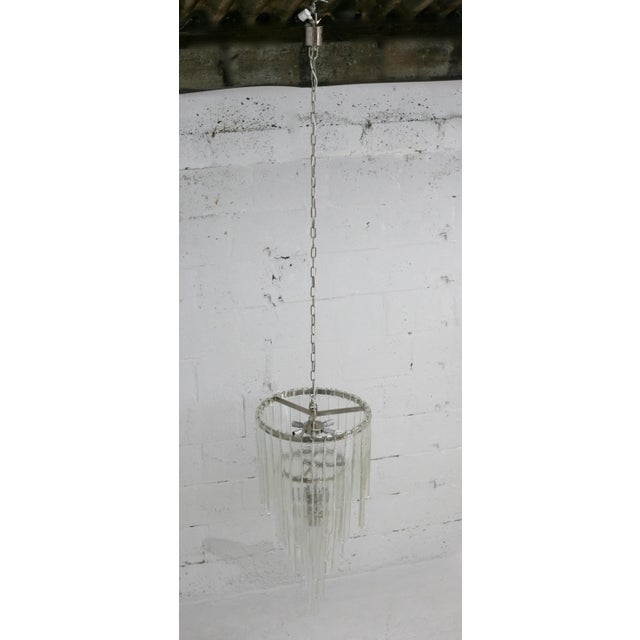 Large Murano Chandelier by Carlo Nason for Mazzega, Italy, 1970s For Sale - Image 7 of 18