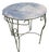 Mid-Century Modern Painted Garden Patio Table, 1960s For Sale