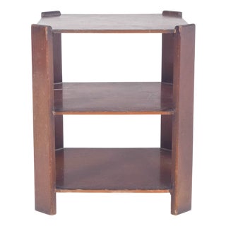 Art Deco Mahogany Side Table, 1930s For Sale