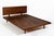 This rare vintage American mid-century modern full size platform bed, attributed to artist and furniture maker Richard...