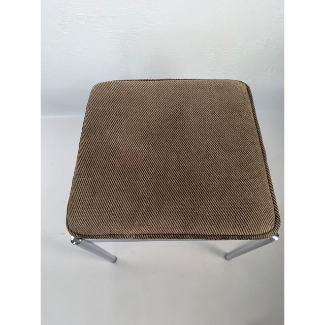 Space Age Chrome Stool from Mayer, Germany, 1970s For Sale - Image 9 of 11