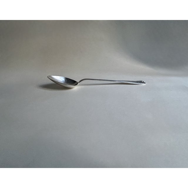 1960s Sheffield, England for Eisenberg-Lozano Silver Plate Buffet Spoon For Sale - Image 18 of 18