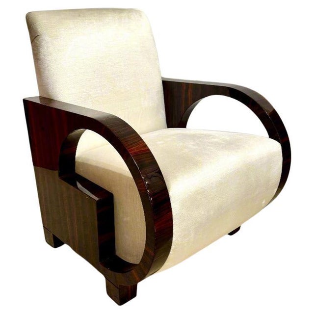 Art Deco Style Fauteuil Inspired by Dominique For Sale - Image 16 of 18