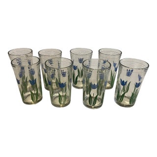 Vintage Swanky Swig Juice Glasses- Set of 8 For Sale