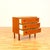 Chest of 3 drawers manufactured in Sweden in the 1950s-60s. It is made of beech wood on the legs and of the teak veneer on...