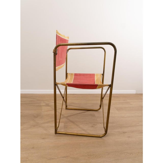 Folding Camping Chair, France, 1950s For Sale - Image 3 of 12