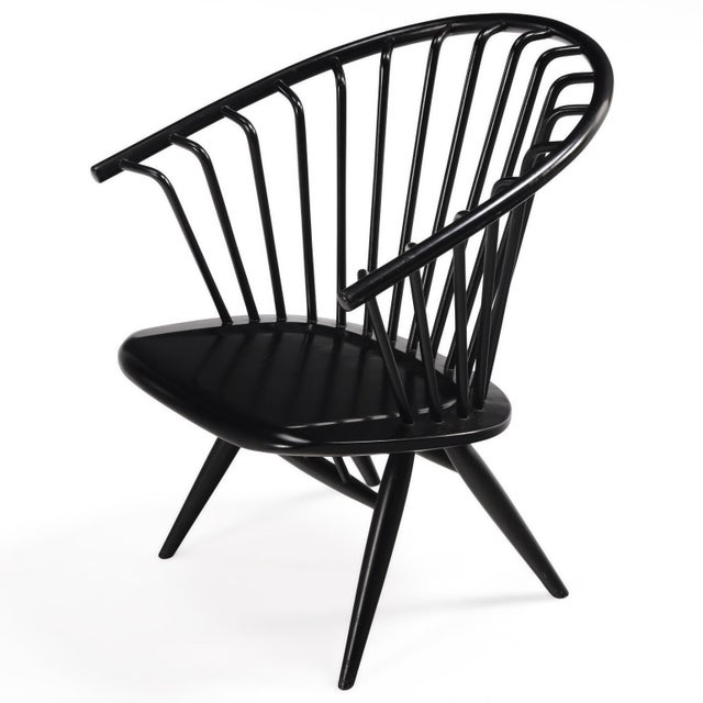 Asko 1960s Ilmari Tapiovaara for Asko Crinoline Lounge Chair For Sale - Image 4 of 9