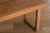 Mid Century Modern Square Pattern Inlay Wood Bench For Sale - Image 13 of 13