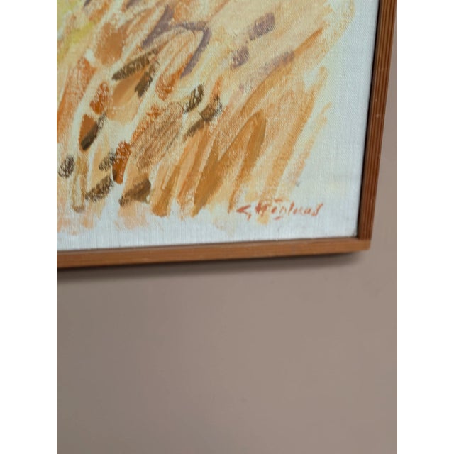 Gustaf Höglund, Mine at Silfhyttan, Dalarna, Framed, 1960s, Oil Painting on Canvas, Framed For Sale - Image 7 of 18