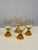 Postmodern Lenox Vintage 1970s Tempo Buttercup Yellow Glasses, Set of Four For Sale - Image 3 of 12