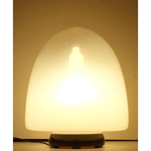 1970s Italian EBE 34 Murano Glass Table Lamps by Giusto Toso for Leucos, 1970s, Set of 2 For Sale - Image 5 of 6