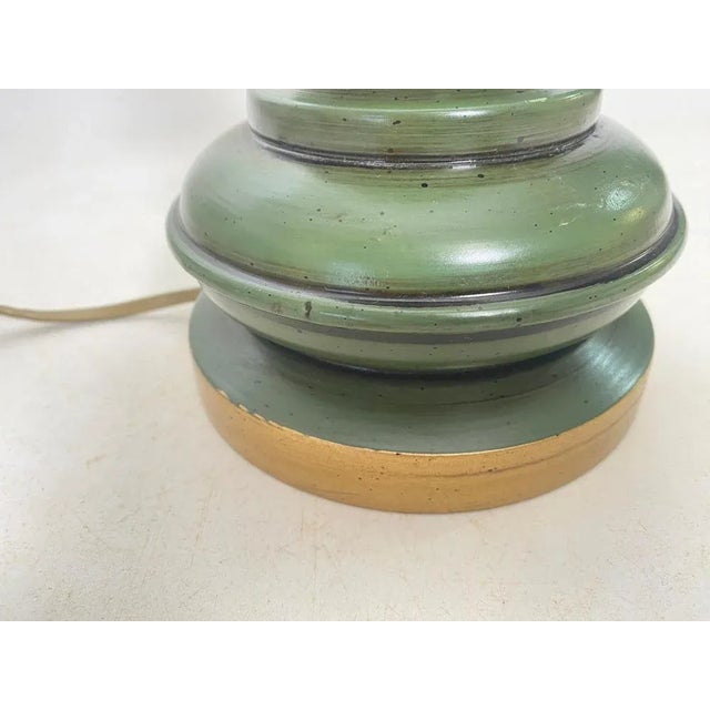 1970s French Wooden Table Lamp, 1970 For Sale - Image 5 of 10