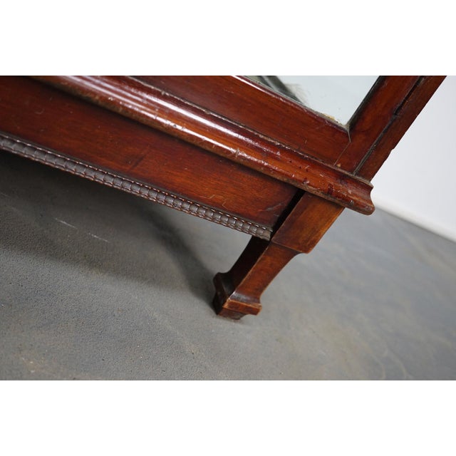 Victorian Mahogany Museum Shop Display Cabinet or Vitrine, Late 19th Century For Sale - Image 17 of 18