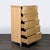 Contemporary Alf Italia Contemporary 5-Drawer Light Wood Dresser With Silver Handles For Sale - Image 3 of 10