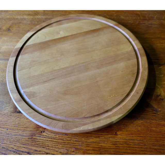 Large Pine Lazy Susan, 1960s For Sale - Image 4 of 7