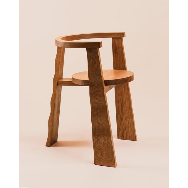 Puro Chair in Stained Oak by Elina Ulvio For Sale - Image 16 of 18