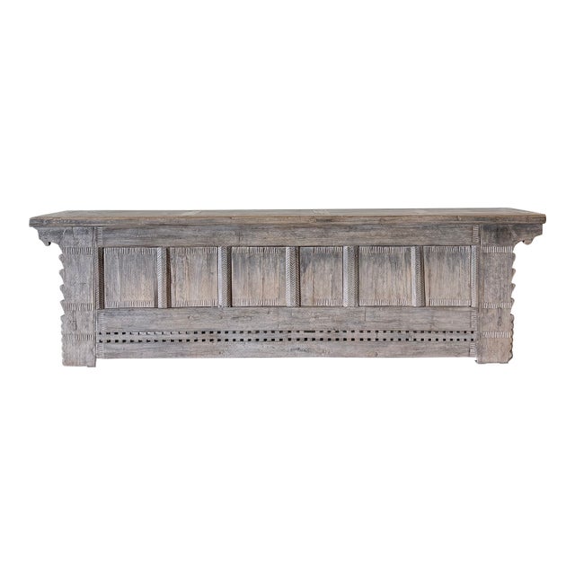 Vintage Reclaimed Fir 6 Door Cabinet C. 1920 For Sale