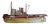 Camecock Tug Boat Model, London, 1940s For Sale