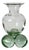 Antique Czech Glass Bud Vase, 1890s For Sale