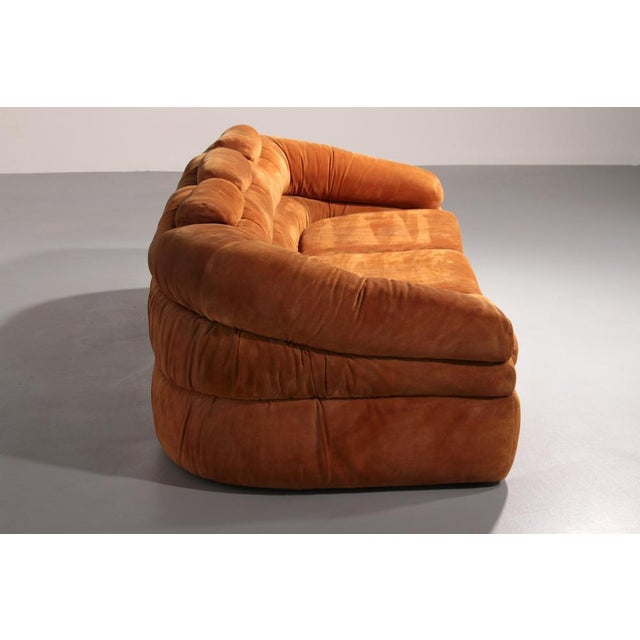 1970s Rag Three-Seater Sofa by De Pass, Durbino, Lomazzi for Zanotta, 1970s For Sale - Image 5 of 14