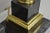 Vintage French Empire Brass & Italian Black Marble Column Table Lamps (B), Pair For Sale - Image 15 of 17