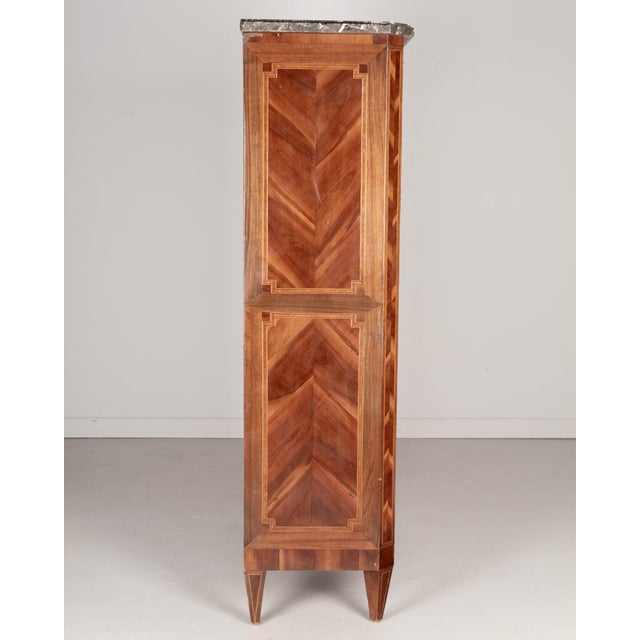 French Louis XV Style Marquetry Chiffonier, Walnut & Mahogany, C. 1800-1840 For Sale - Image 4 of 10