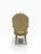 Vintage Italian Venetian Grotto Hollywood Regency Style Carved Shell Back Armchair For Sale In Miami - Image 6 of 14