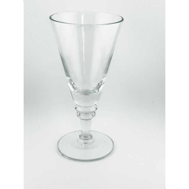 Glass Vintage Pottery Barn Water Glasses-Set of 4 For Sale - Image 7 of 10
