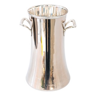 Art Deco Alpaca Champagne Cooler from Berndorf, 1920s For Sale