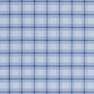 Sample - Schumacher St. Lucia Plaid Fabric in Cornflower For Sale
