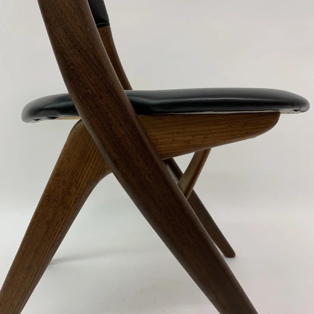 1960s Vintage Dining Chair by Louis Van Teeffelen, 1960s For Sale - Image 5 of 13