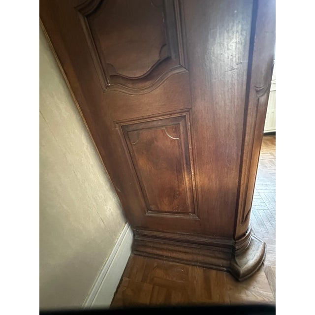 Large Alsatian Louis XV Style Wardrobe in Walnut, 18th Century For Sale - Image 14 of 18