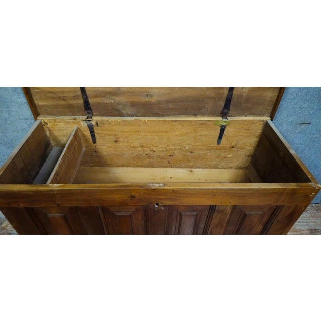 Large Antique Walnut Chest, 1700s For Sale - Image 5 of 9